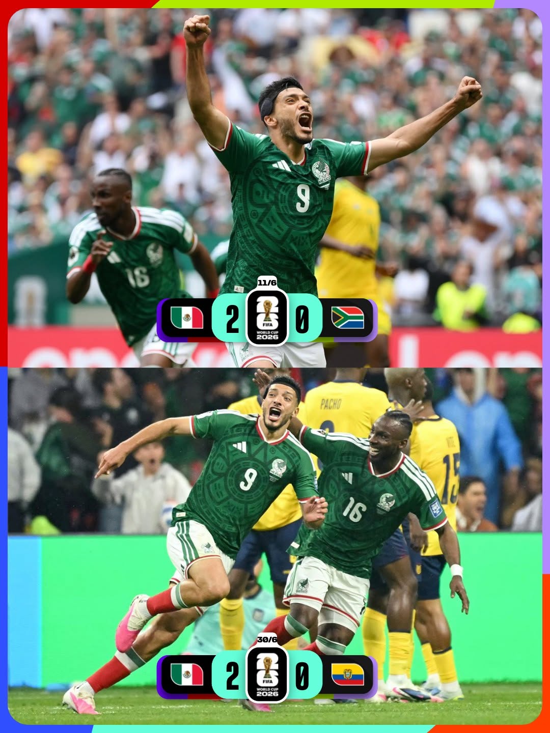 Ecuador VS Mèxico 32avos. de Final Copa Ecuador 3