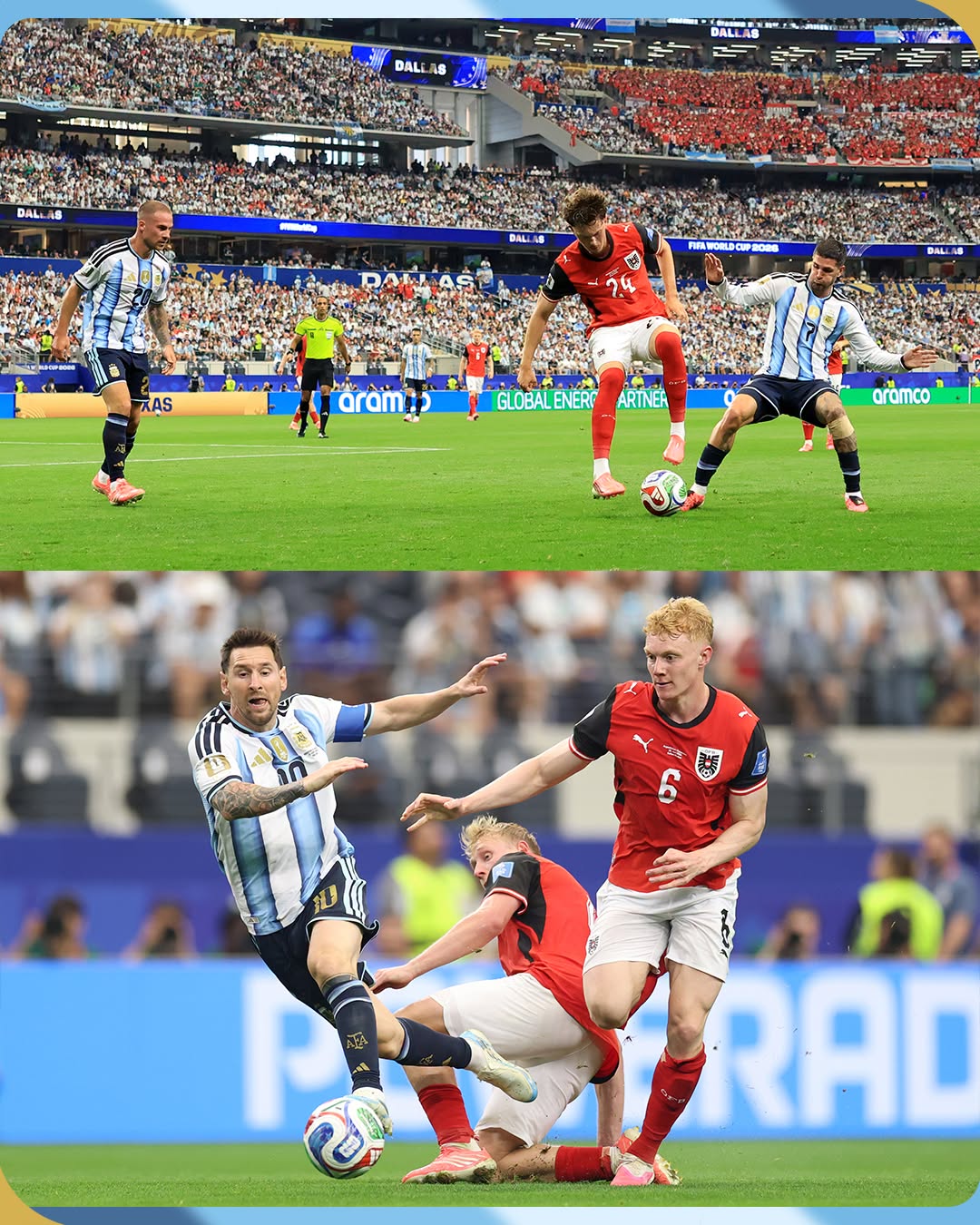 Austria VS Argentina 2da. Fecha Grupo J Copa Mundial 4