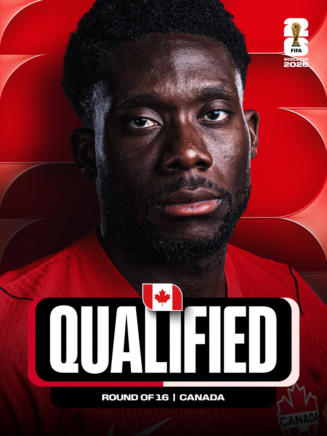Canada Clasificado 32avos. de Final Copa Mundial 2026