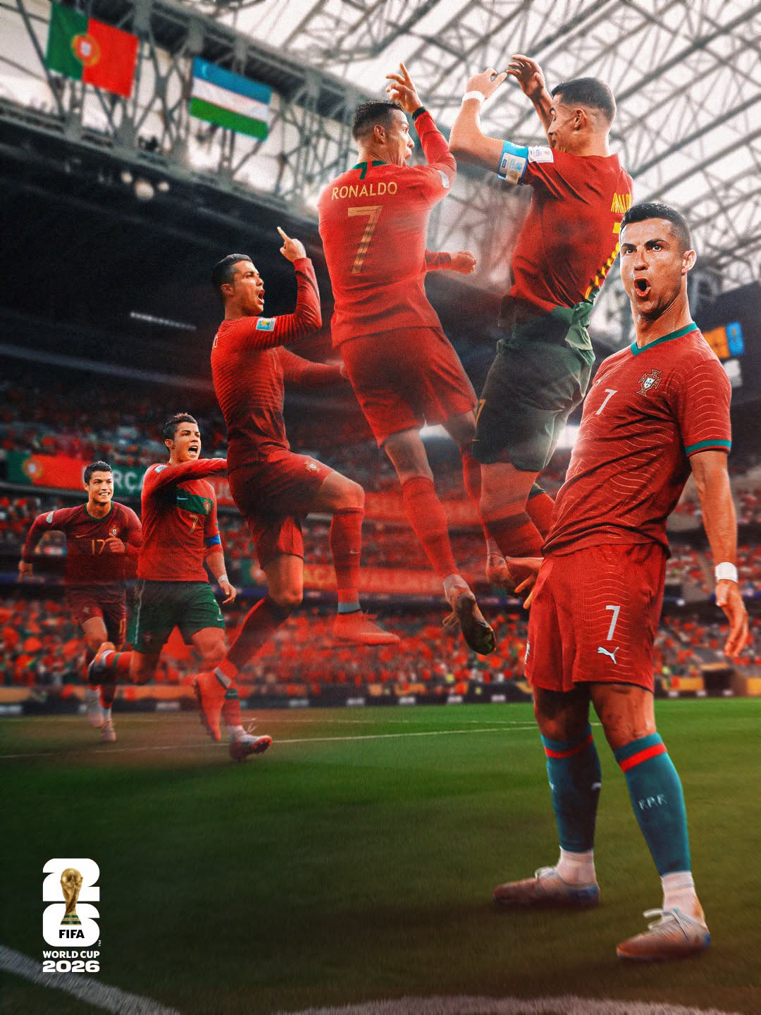 Uzbeskistan VS Portugal 2da. Fecha Grupo K Copa Mundial 2