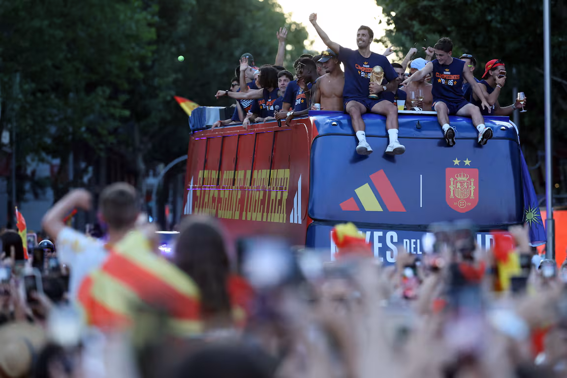 Caravana del Campeón 2026 España Cortesia AS 1