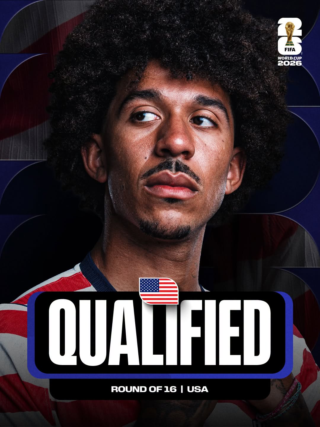Estados Unidos Clasificado 32avos. de Final Copa Mundial 2026