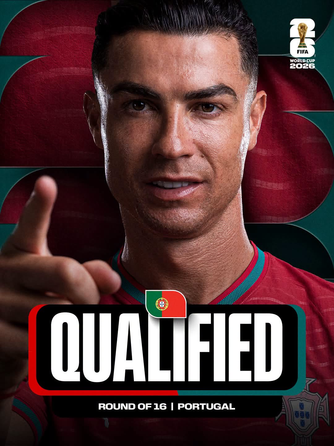 Portugal Clasificado 32avos. de Final Copa Mundial 2026