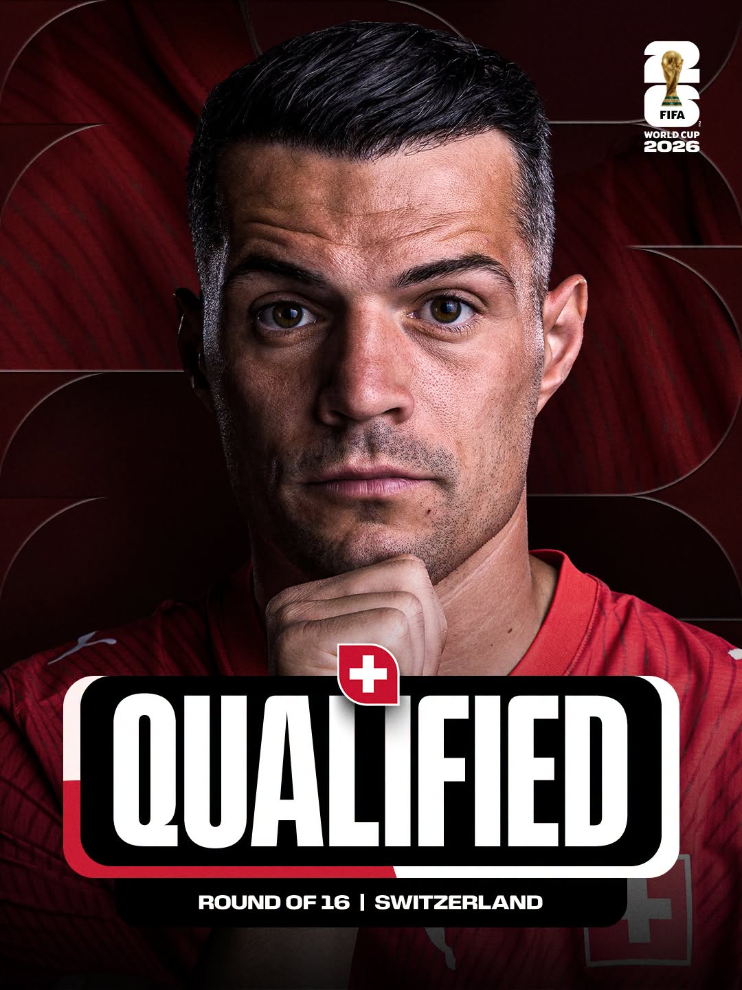 Suiza Clasificado 32avos. de Final Copa Mundial 2026
