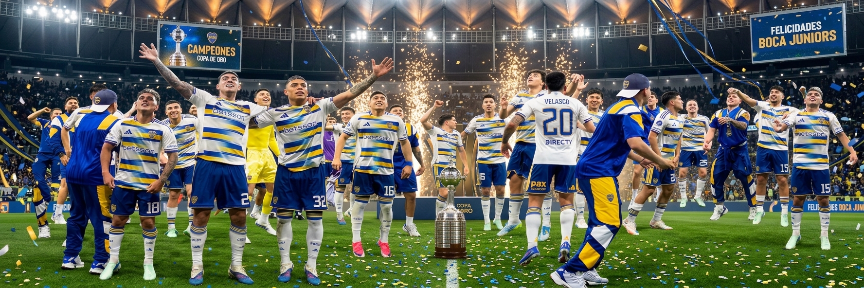 Boca Junior Finalista Copa Sudamericana 2026.