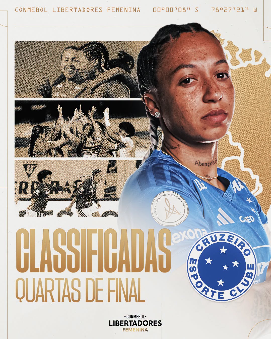 Cruzeiro 4tos. de Final Libertadores Femenina 2026 Ecuador