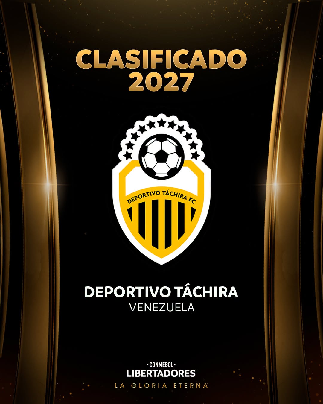 Deportivo Tachira clasificado 2027 Libertadores