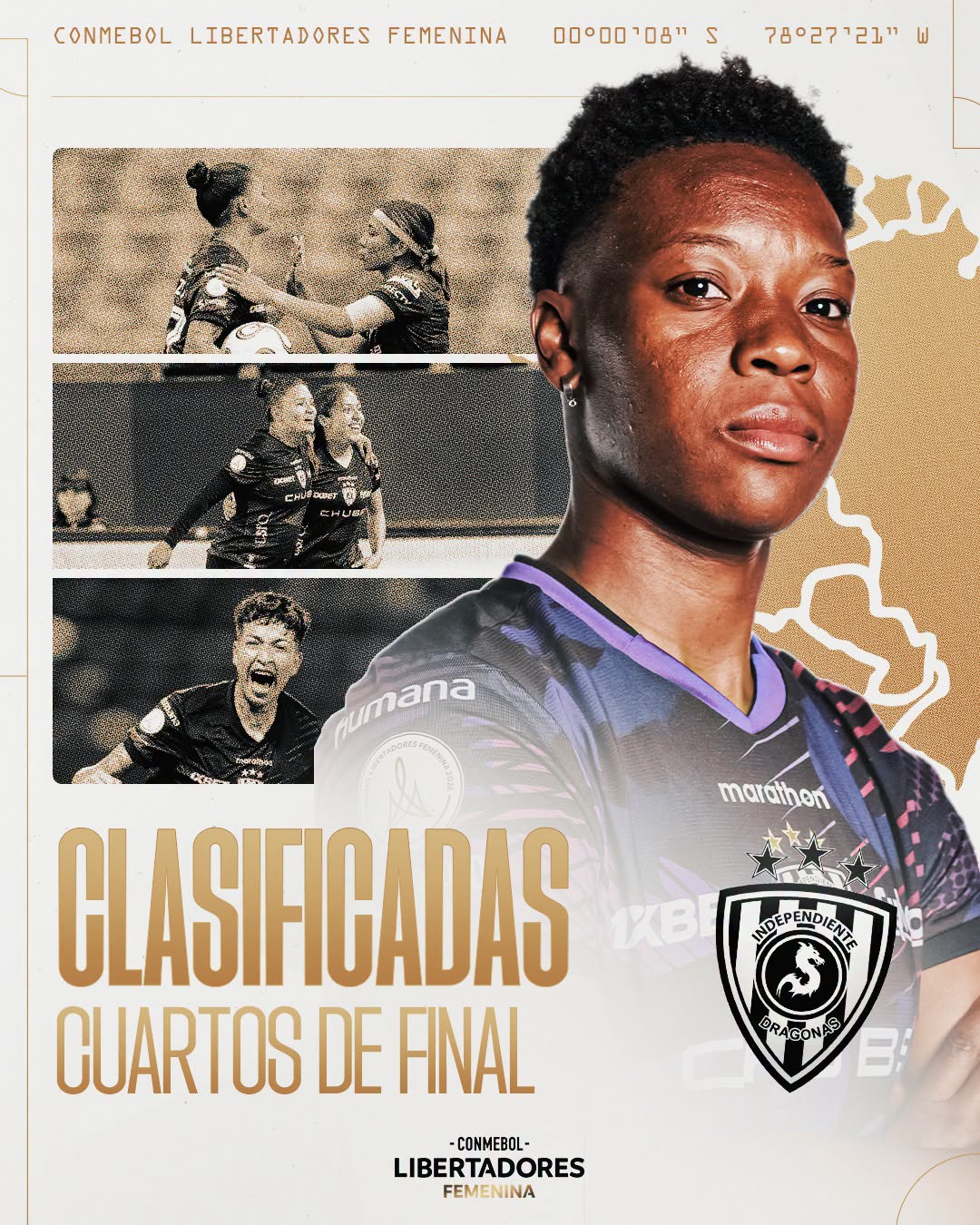 Dragonas IDV 4tos. de Final Libertadores Femenina 2026 Ecuador