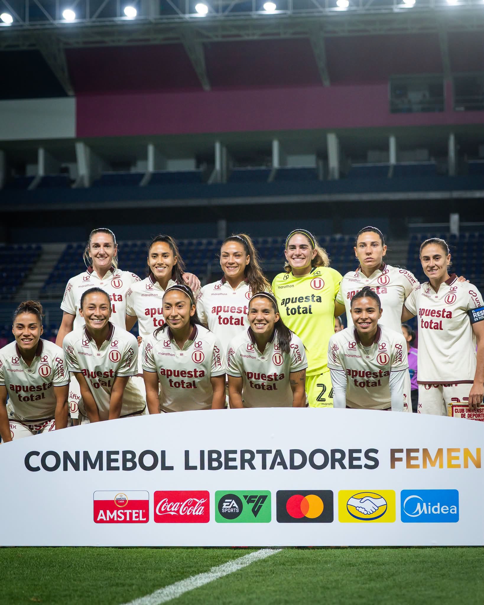 Universitario VS Palmeiras Grupo B Libertadores Femenina 1